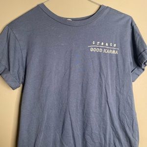 create GOOD KARMA fitted graphic tee